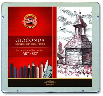 Obrázok produktu pre KOH-I-NOOR Gioconda Set for Sketching Sada umeleckých ceruziek 24 ks