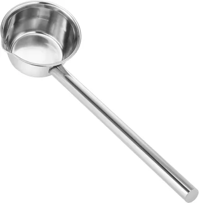 Image de Cuillère à servir en acier inoxydable, manche long de 44 cm