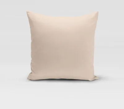 Produktbild von SCHÖNER LEBEN. Kissenhülle Leinenlook uni creme verschiedene Größen Größe 80x80cm (HxB) 80x80cm (HxB) Größe