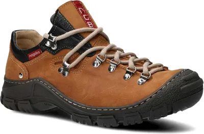 Produktbild von nagaba Wanderschuhe Herren Lederschuhe Trekkingschuhe Frauen, Braun, 42