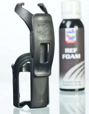 Produktbild von Sport Lavit Schiedsrichter Freistoß-Spray-Halter mit Hosenclip