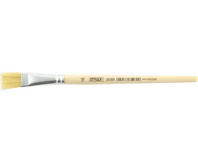 Produktbild von Stylex 35089 Borstenpinsel, Nr. 18 flach 1 Stück