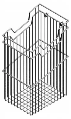 Obrázek produktu pro STARAX S-8111-C Výklopný koš na prádlo 300mm chromovaný