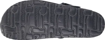 Produktbild von Dr. Brinkmann Damen Clog Herren Pantoffel Pantolette Leder 601010, Größe:41 EU, Farbe:Schwarz