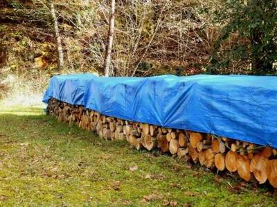 Imagen del producto de Lona impermeable para jardín, de 6 x 8 metros, para protección