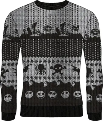 Produktbild von Nightmare Before Christmas - Symbols - Knitted Jumper - Größe M
