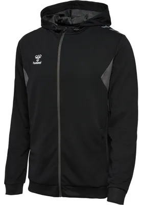 Zdjęcie produktu dla hummel hmlAUTHENTIC PL ZIP HOODIE BLACK BLACK L