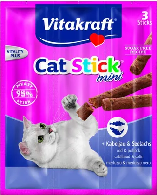 Produktbild von Vitakraft 24003, Adult, Fisch, 18 g