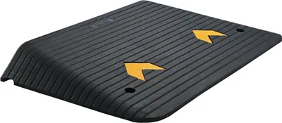 Produktbild von Rubber Threshold Ramp Door Ramp 4" Rise 15 tons Load Rubber Curb Ramp