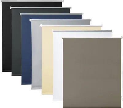Produktbild von Verdunkelungs-Thermorollo ohne Bohren | Taupe | 90x160cm