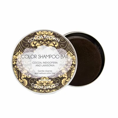 Zdjęcie produktu dla Biocosme Color Shampoo Bar Cocoa Brown 130g