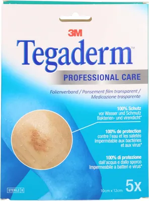Produktbild von 3M 1626NP, 10 x 12 cm, Rechteckig, Transparent, CE, 5 Stück(e)