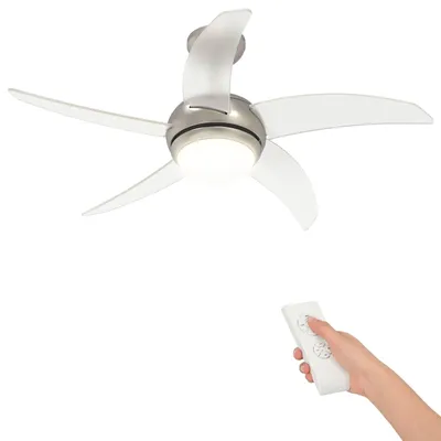 Produktbild von vidaXL Deckenventilator mit Licht und Fernbedienung Ø 110 cm