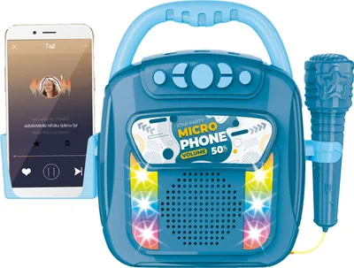 Produktbild von Musikbox mit Mikrofon und Bluetooth 28 cm