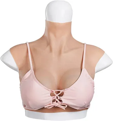 Produktbild von CYOMI Silikonbrust Brustprothese Körbchengröße G, hautfarben Ivory White
