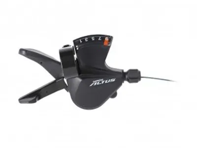 Produktbild von SHIMANO SLM2010 Altus Schalthebel 9-fach, rechts, 2050mm Rapidfire schwarz, schwarz