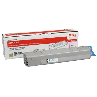 Obrázek produktu pro OKI 44059106, 8000 str., Purpurová, 1 kusů