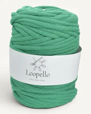 Produktbild von Loopello Baumwollkordel Pro 9 mm 100 m – Grün