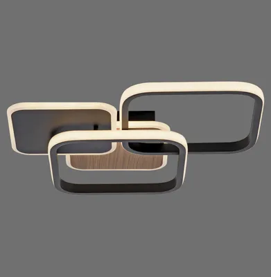 Produktbild von JUST LIGHT SEVENT LED Deckenleuchte Warmweiss 36W Holzdekor 14117-78