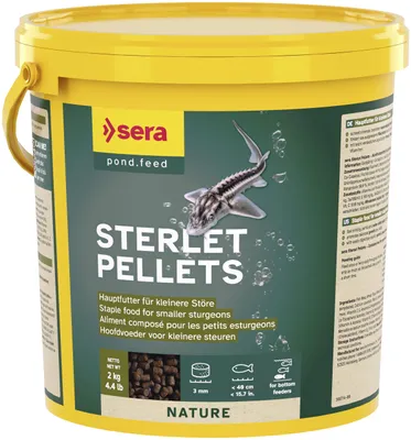 Productafbeelding van sera Sterlet pellets, 3,8 liter / 2 kg