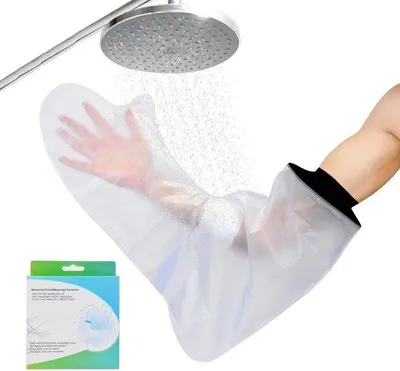 Produktbild von Famanu Wasserdichte Schutzhülle für langen Armgips - 62 cm