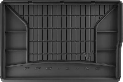 Produktbild von OMAC Gummi Kofferraumwanne für Opel Meriva B 2010-2017 TPE Laderaumwanne Schwarz