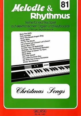Produktbild von Christmas Songs:für E-Orgel / Keyboard