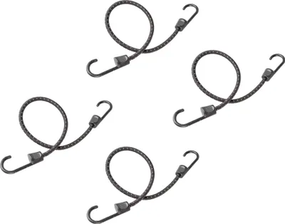 Produktbild von 4 Stk. Spanngurt reflektierend 1000mm lang Ø 8mm für Gepäckträger, elastisch