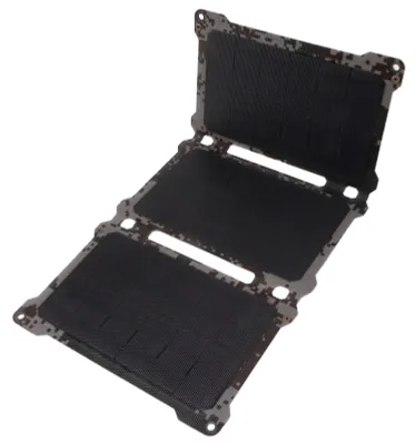 Obrázok produktu pre 18 V, 5 V, 30 W, skladací solárny panel, prenosný skladací monokryštalický solárny panel pre outdoorové aktivity, kempovanie, turistiku, horolezectvo, maskovanie