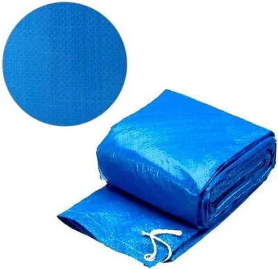 Produktbild von Famanu Schwimmbadabdeckung Rund - Wasser- und staubdicht - 305 cm - Blau