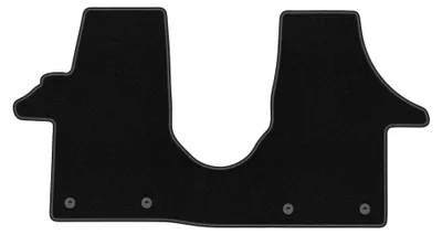 Immagine prodotto di Tappetini in moquette agugliata per Volkswagen Transporter T5 2003-2015 (commerciale) – set 4 pezzi, neri, su misura – Wielganizator BASIC