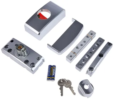 Produktbild von ABUS 78552 Fenster Zusatzsicherung mit Alarm, Silber, Gleichschließend / AL0145