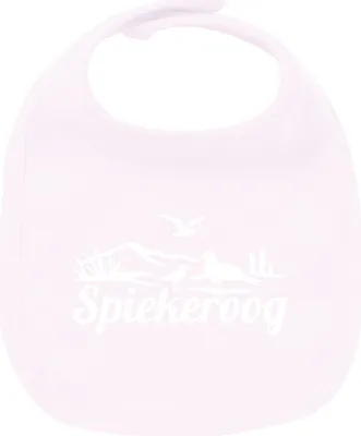 Produktbild von Huuraa Unisex Babylatz Spiekeroog Strandmotiv Geschenk Babypink  Baumwolle Spiekeroog Mitbringsel