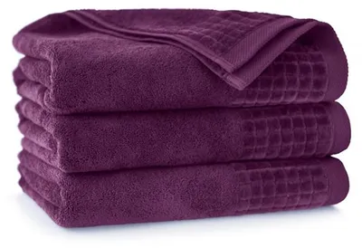Immagine prodotto di Asciugamano, telo da bagno, cotone egiziano, spesso, Paulo 50x100 viola