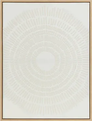 Produktbild von 3d-wanddeko angeli weiß 60x80cm - Atmosphera créateur d'intérieur