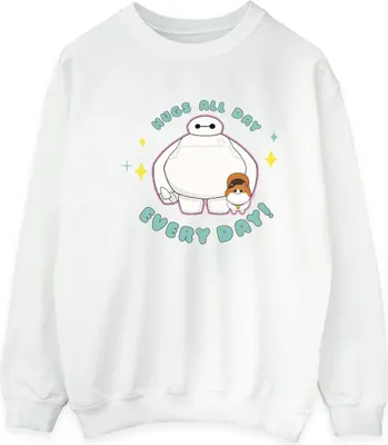 Produktbild von Disney - "Big Hero 6 Everyday" Sweatshirt für Herren BI15547 (XXL) (Weiß)