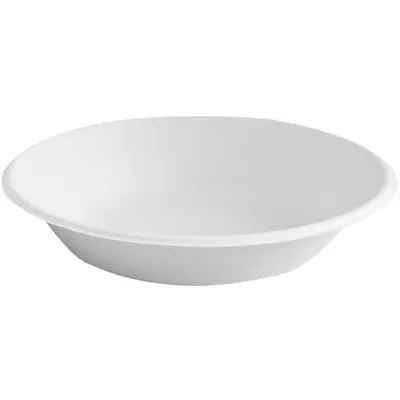 Image de NATUREStar 41168Schalen flach rund 680 ml Ø 191 mm Zuckerrohr weiß