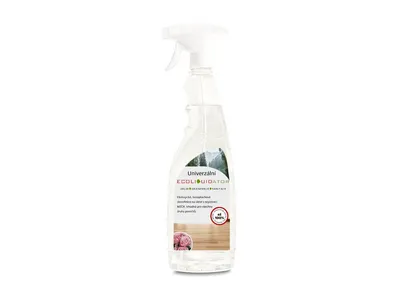 Obrázok produktu pre Ecoliquid ECOLIQUIDÁTOR, univerzálny čistiaci a dezinfekčný prostriedok, vôňa ruže, sprej, 1 l