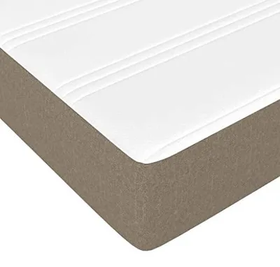 Produktbild von Taschenfederkernmatratze Taupe 180x200x20 cm Stoff