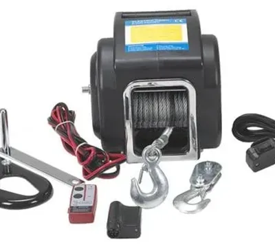 Immagine prodotto di Portable motor winch, 6800 kg with radio remote control