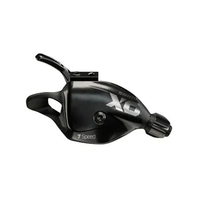 Obrázek produktu pro SRAM 00.7018.401.001 řadicí páka 'X01 DH X-Actuation Trigger A2' zadní,7 rychlostí, s objímkou, černá