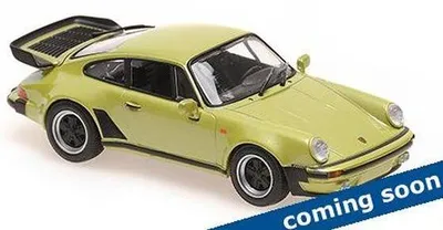 Produktbild von Minichamps 1:43 PORSCHE 911 TURBO 3.3 (930) – 1977 – GREEN METALLIC
