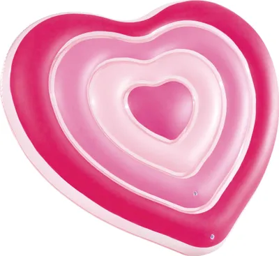 Produktbild von INTEX 58727EU - Schwimminsel - Sweetheart (155x135x25cm) Herz Luftmatratze Floater