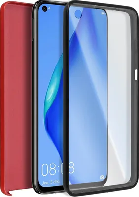 Produktbild von Avizar, Hülle für Vorder- und Rückseite für Huawei P40 Lite, Rot