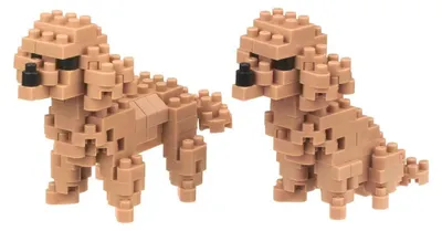 Image de Jeu de construction Nano Block Poodle - 170pcs.