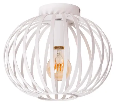 Obrázek produktu pro MANUELA – Stropní svítidlo – průměr 25 cm – 1xE27 – bílá barva