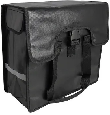 Produktbild von BECK Shopper Schwarz Fahrradtasche
