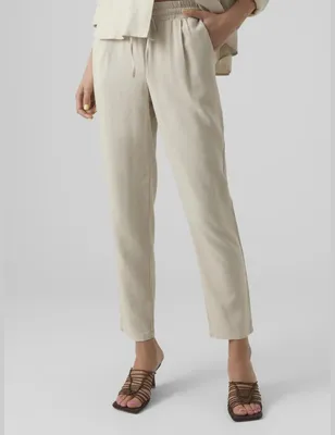 Produktbild von Vero Moda VMJESMILO - 10279691, Weiblich, Erwachsener, Grau, Silber, S, Regular fit, Viskose, Leinen