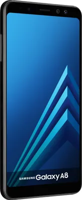 Produktbild von Samsung Galaxy A8 (2018) 32 GB Dual-Sim Black Sky Neu