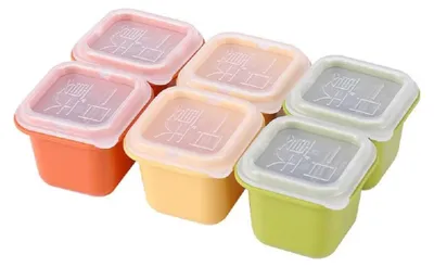 Zdjęcie produktu dla 6 sztuk silikonowych foremek do kostek lodu z pokrywką